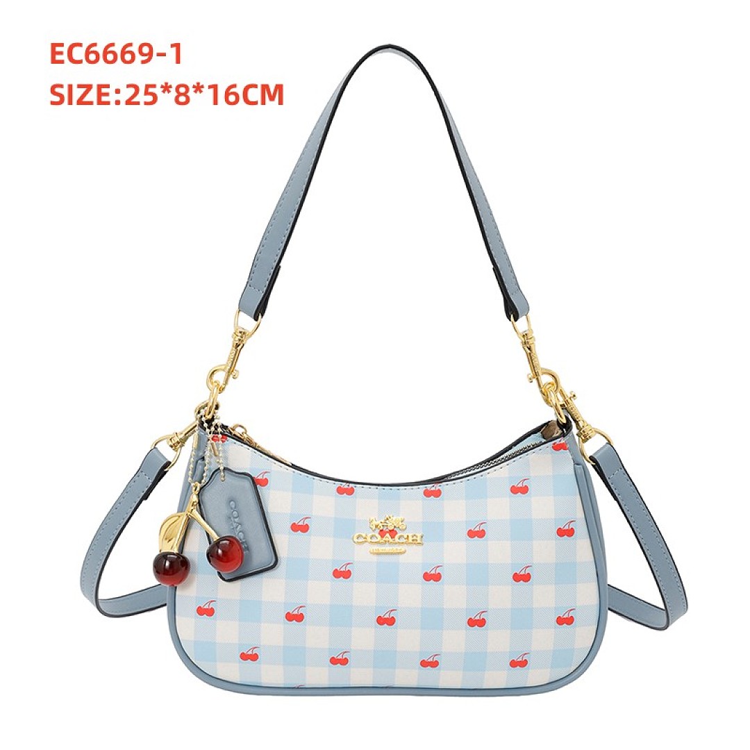 Coach Nolita 19 With Gingham Print · EC6669 — תמונה 5
