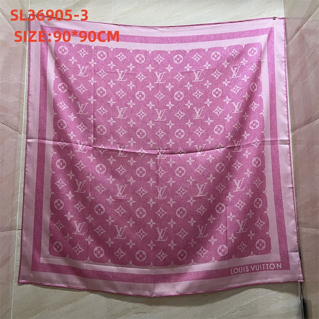 Louis Vuitton LV Denim Stamp Square 90 · SL36905 — תמונה 2