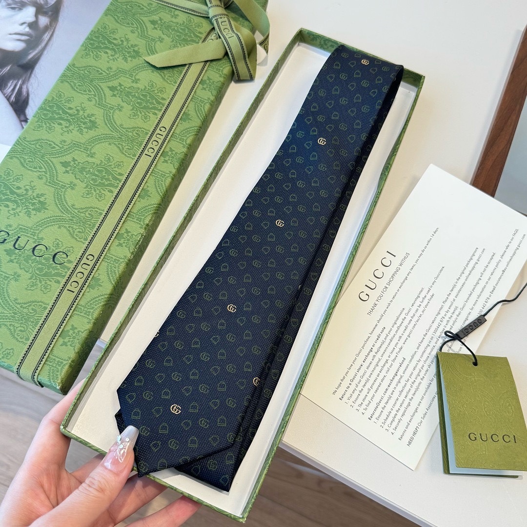 Gucci GG silk jacquard tie · WG68042 — תמונה 17