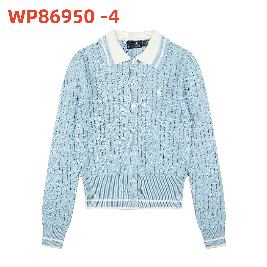 Polo Ralph Lauren Cable-Knit Collared Cardigan · WP86950 — תמונה 6