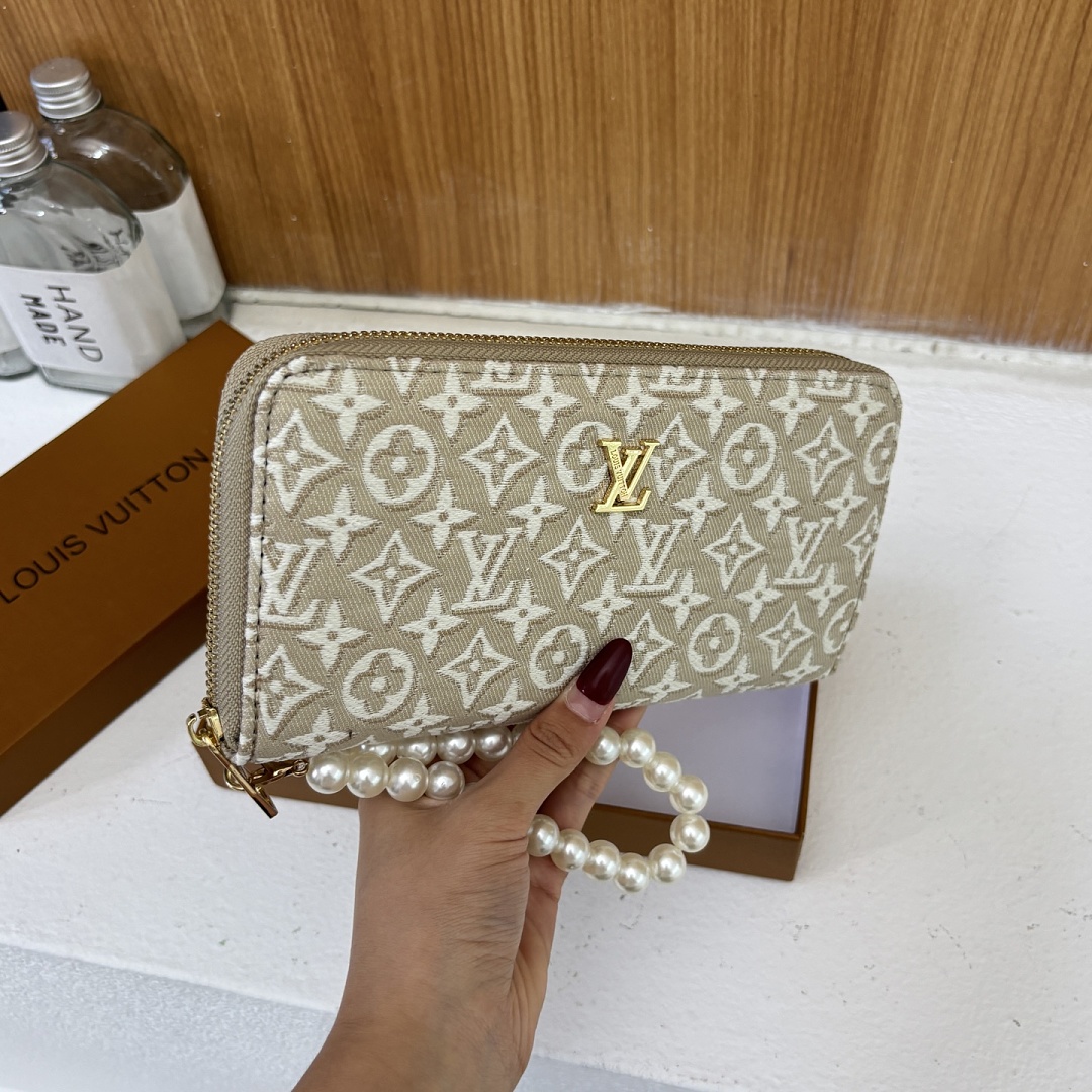 Louis Vuitton Zippy Wallet Monogram Denim · EL52527 — תמונה 24