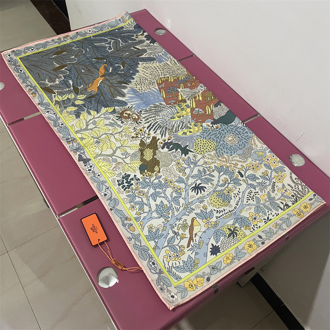 Hermès — צעיף משי · SH34394 — תמונה 15