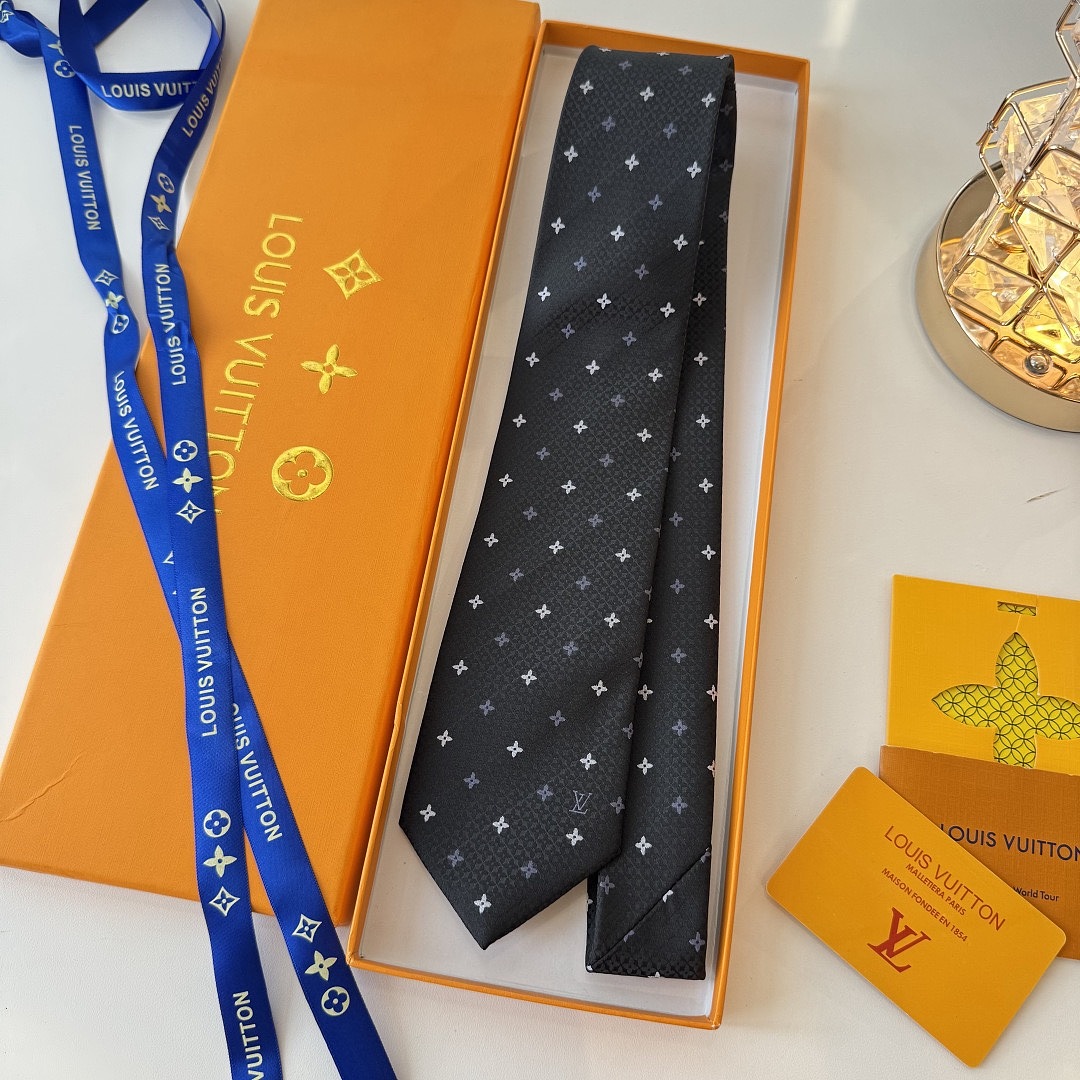 Louis Vuitton Pinstripes Micro Flower Tie · WL78690 — תמונה 23