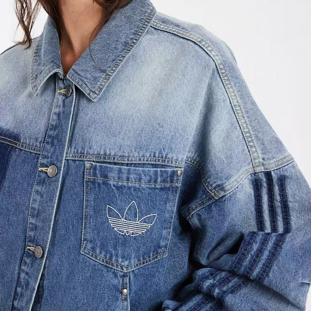 Adidas Denim Track Top · LA5042 — תמונה 6