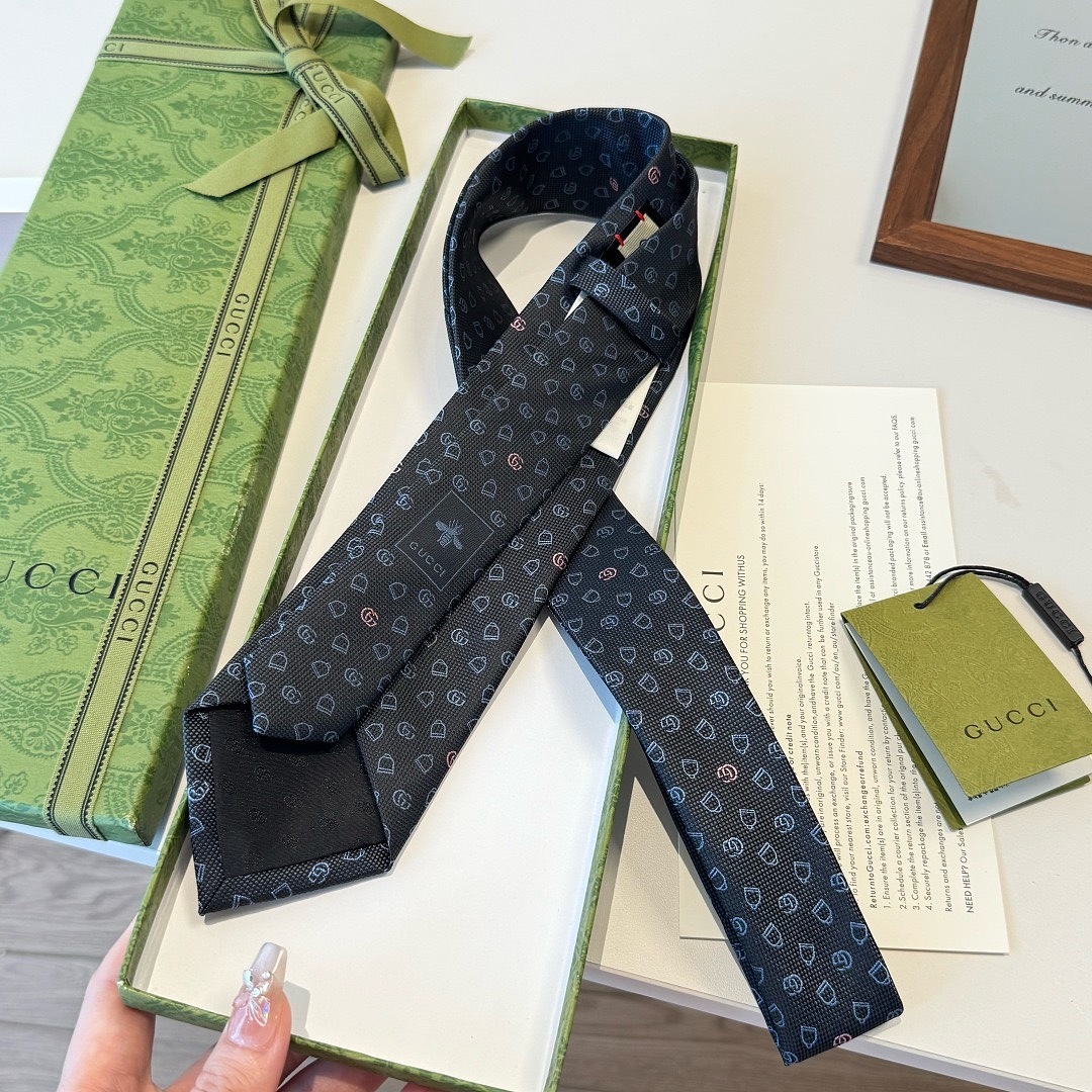 Gucci GG silk jacquard tie · WG68042 — תמונה 23