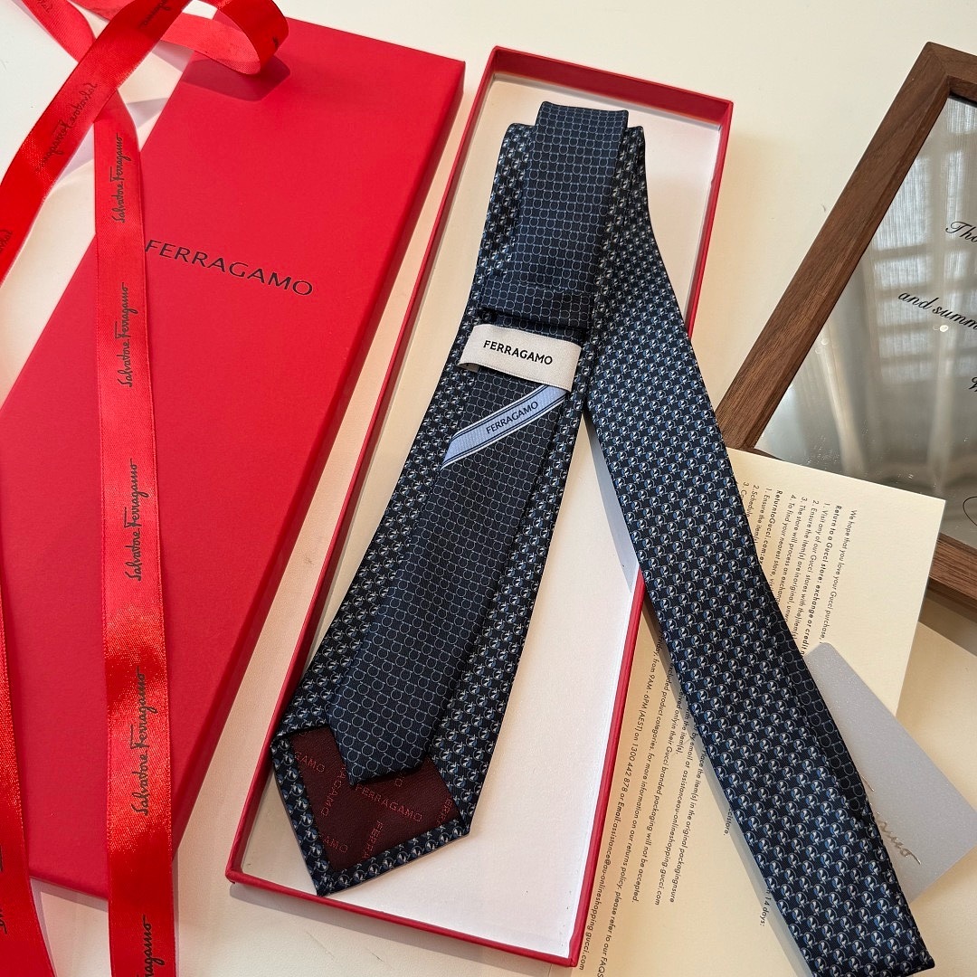 Salvatore Ferragamo — עניבה · WF48586 — תמונה 9