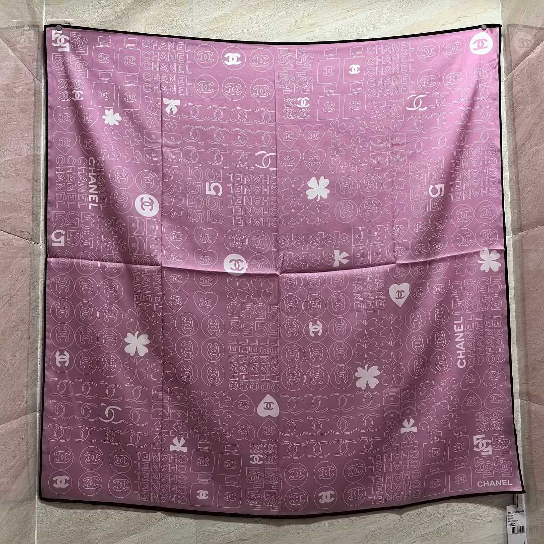 Chanel Silk CC Logo Bandeau Scarf · SC30750 — תמונה 15