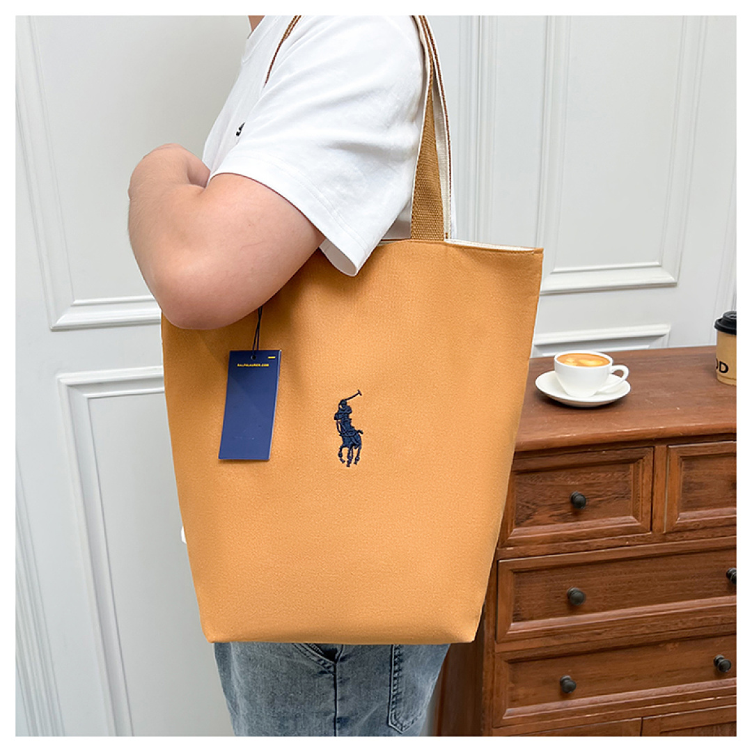 Ralph Lauren Polo Bear Twill Shopper Tote · DP9342 — תמונה 24