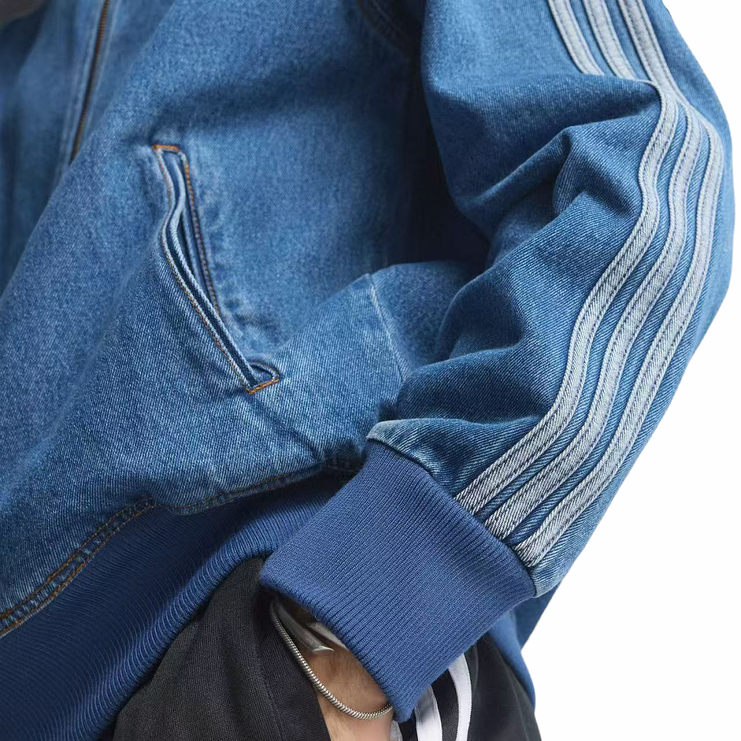 Adidas Firebird Denim Track Top · LA1517 — תמונה 9