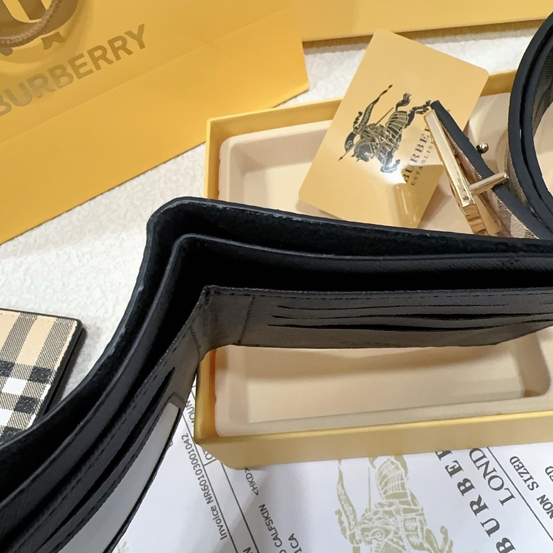 Burberry TB Check Reversible Belt · EB0814 — תמונה 12