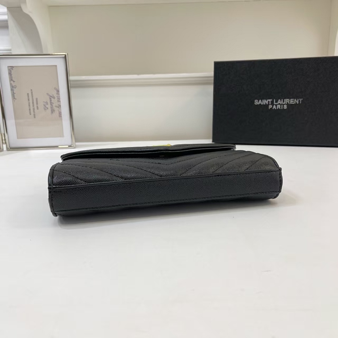 Saint Laurent Cassandre Envelope Chain Wallet · EY3078 — תמונה 10