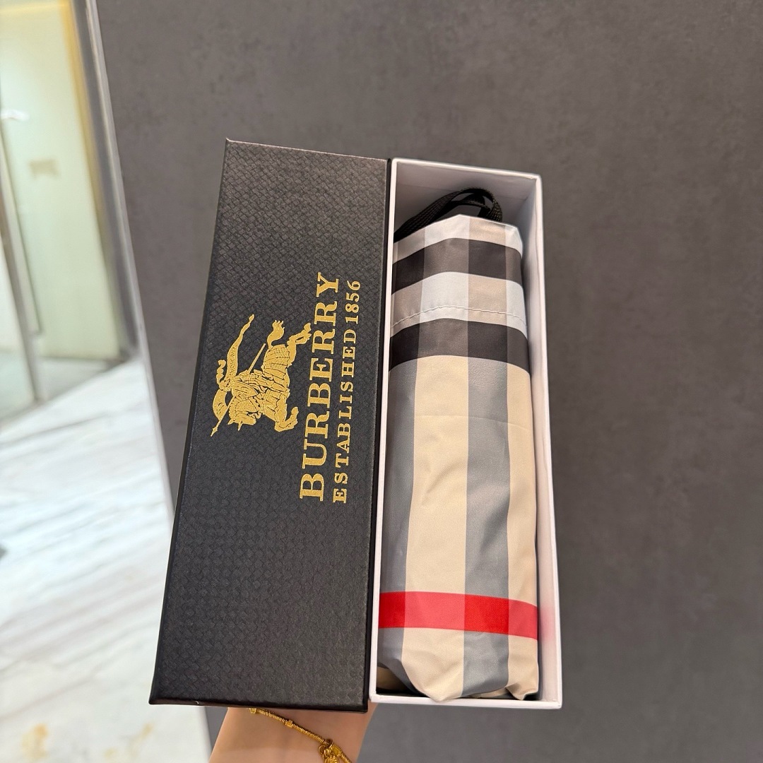 Burberry Check Folding Umbrella · WB22041 — תמונה 15