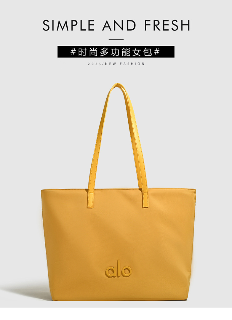 Alo Iconic Studio Tote · WA8134 — תמונה 30