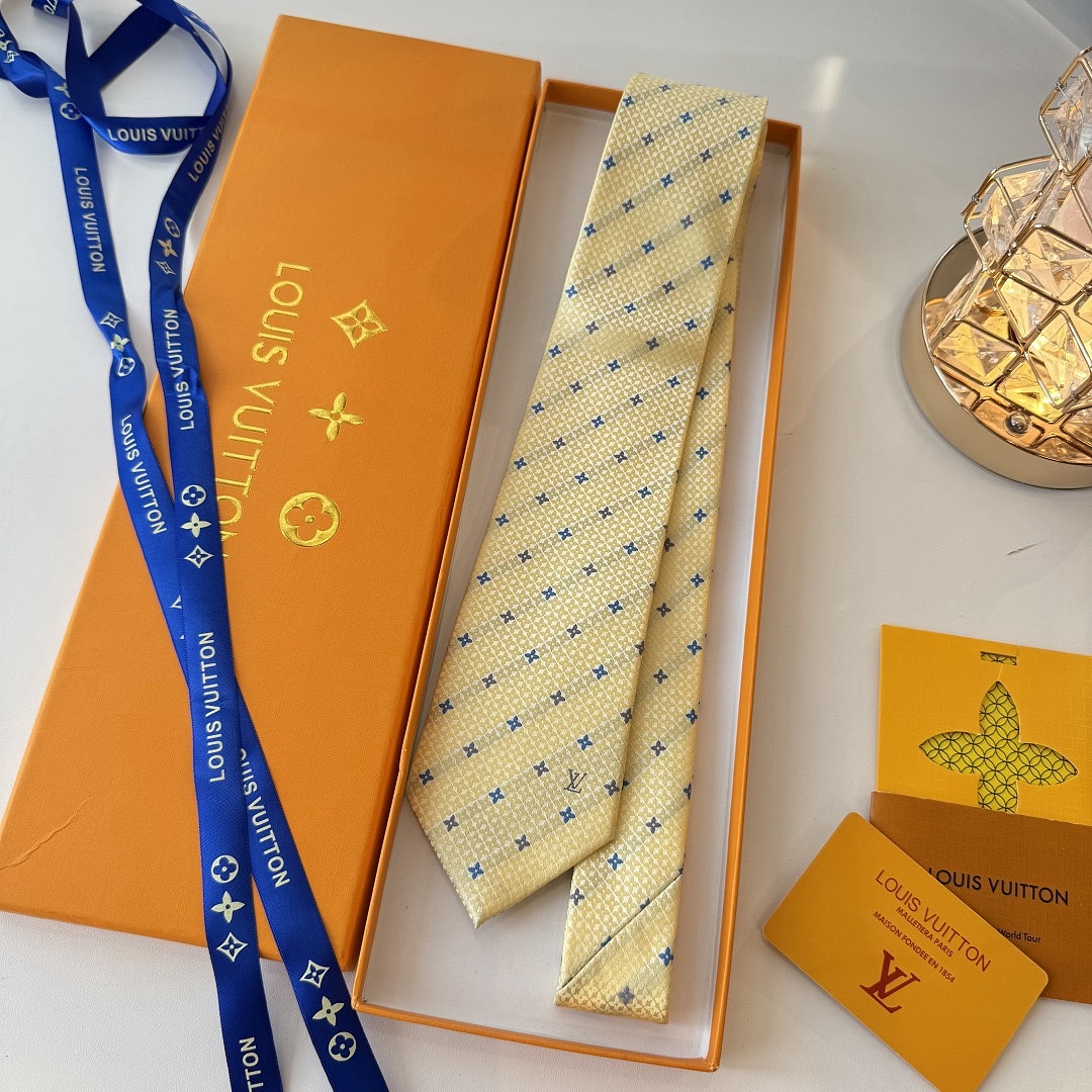 Louis Vuitton Pinstripes Micro Flower Tie · WL78690 — תמונה 10