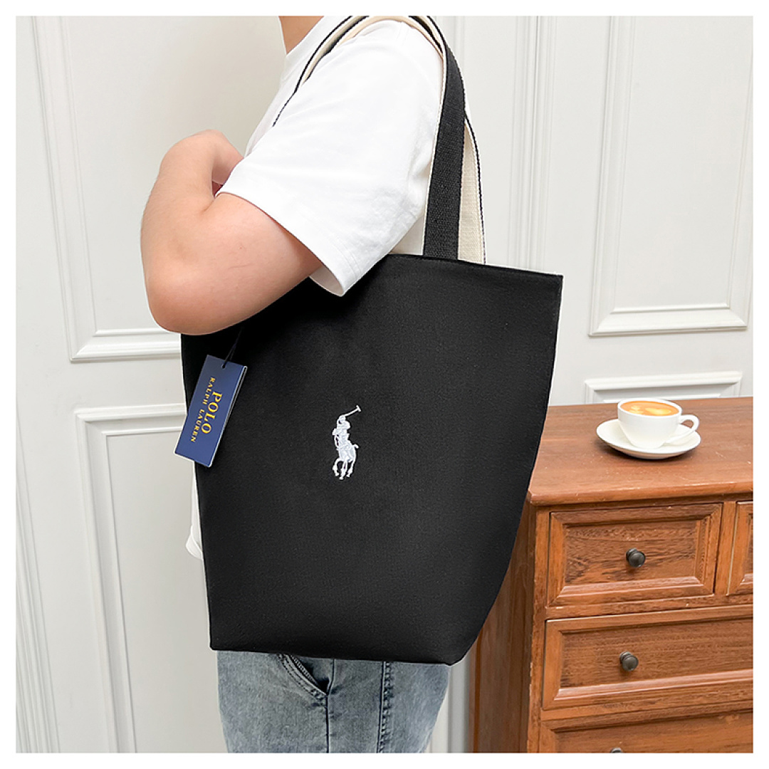 Ralph Lauren Polo Bear Twill Shopper Tote · DP9342 — תמונה 4