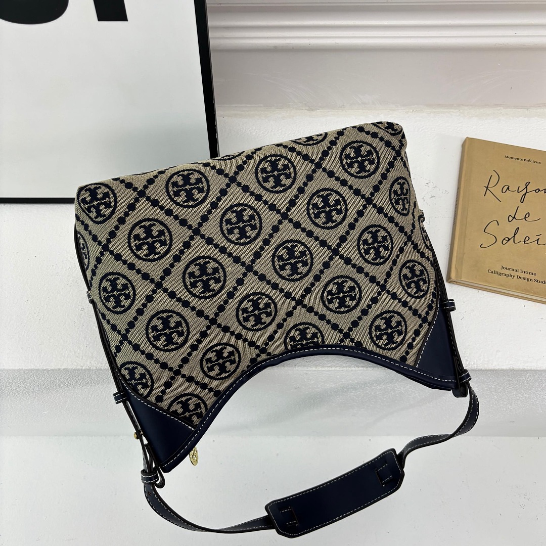 Tory Burch T Monogram Crescent Bag · ET8681 — תמונה 7