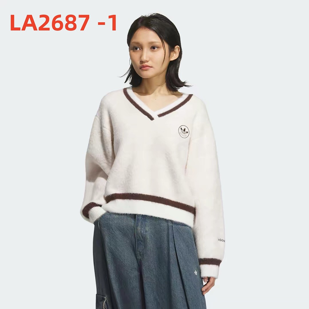Adidas Houndstooth Sweater · LA2687 — תמונה 3