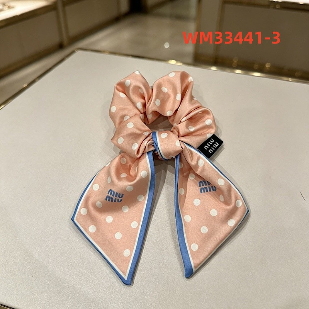 Miu Miu — גומיית שיער וצעיף · WM33441 — תמונה 2