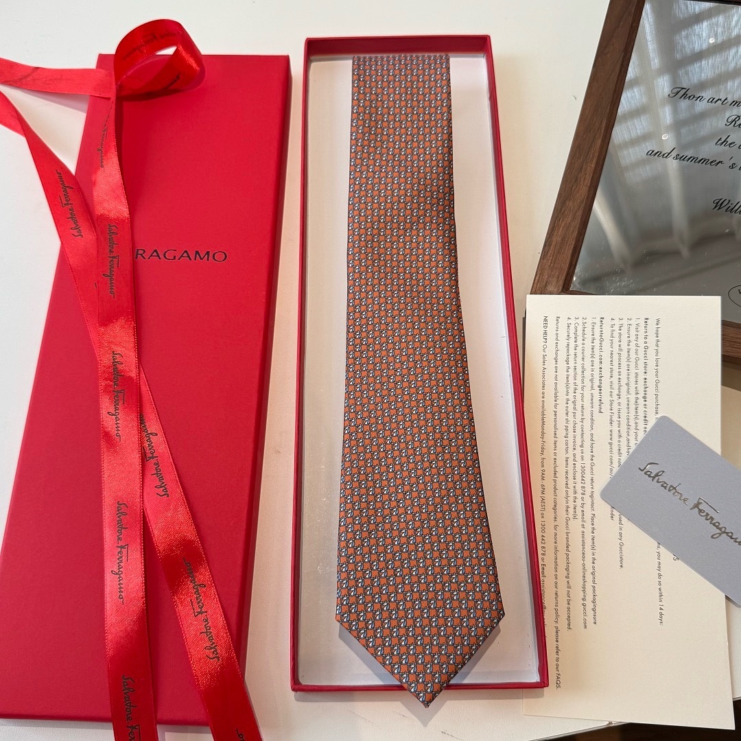 Salvatore Ferragamo — עניבה · WF48586 — תמונה 8