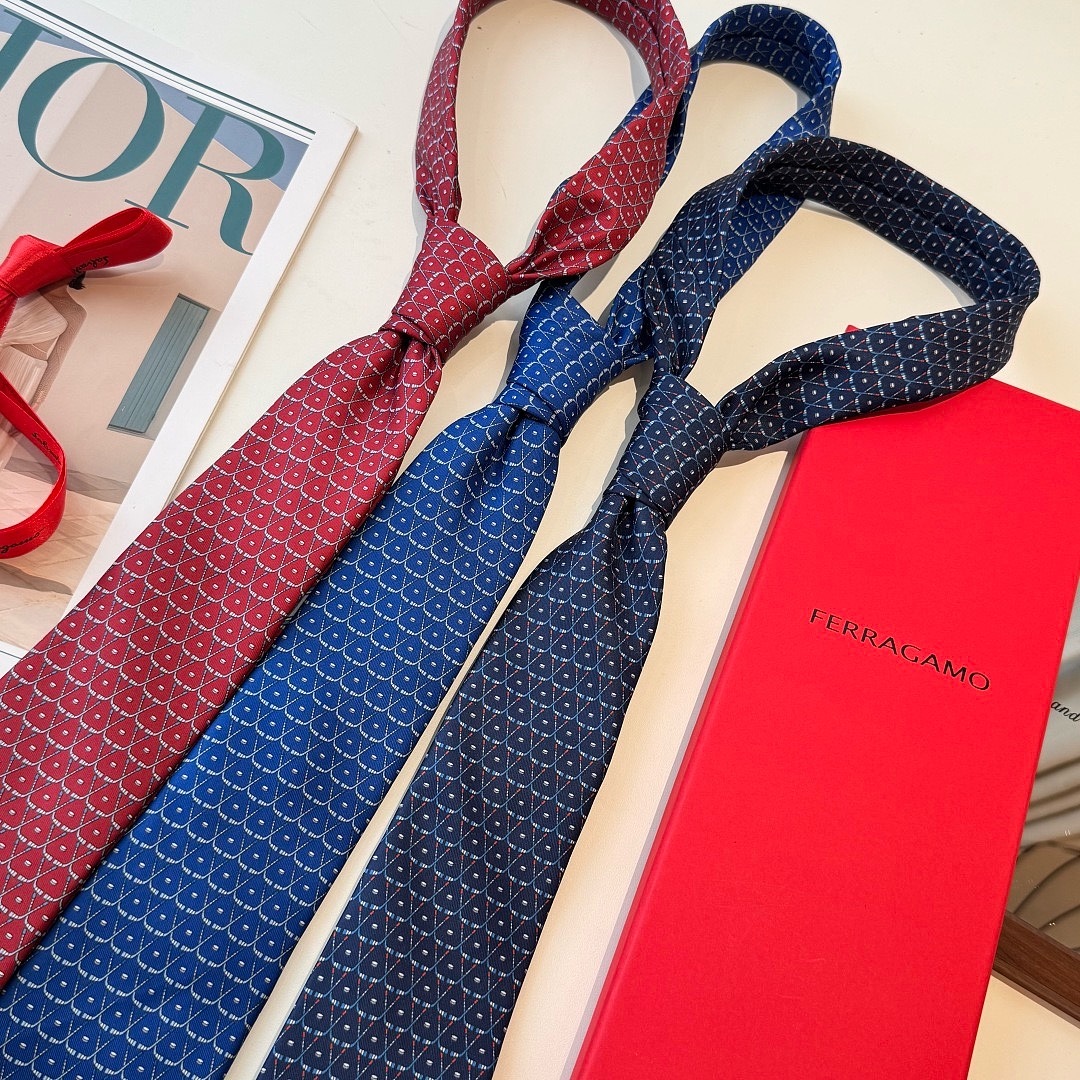Ferragamo — עניבה · WF38597 — תמונה 6