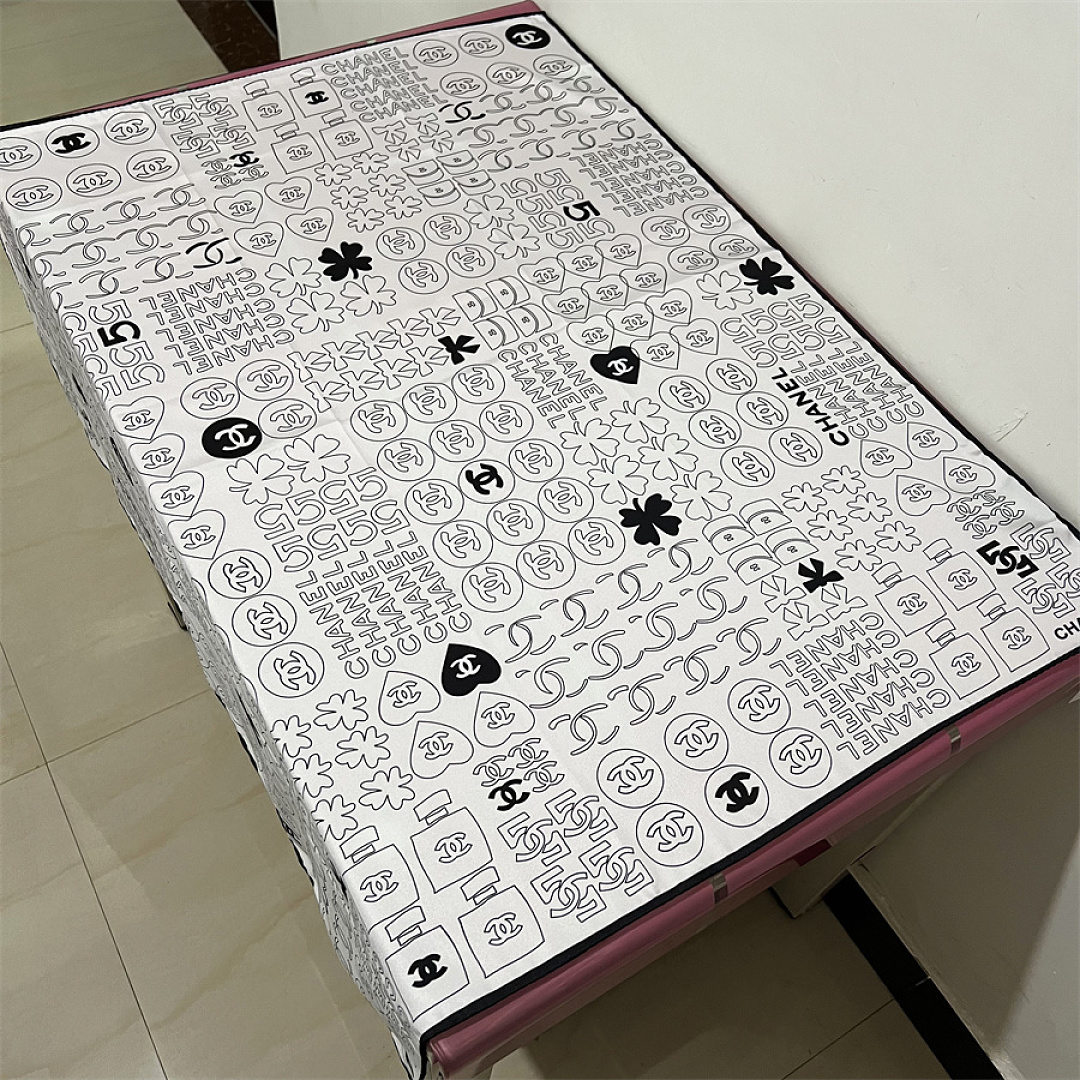 Chanel Silk CC Logo Bandeau Scarf · SC30750 — תמונה 6