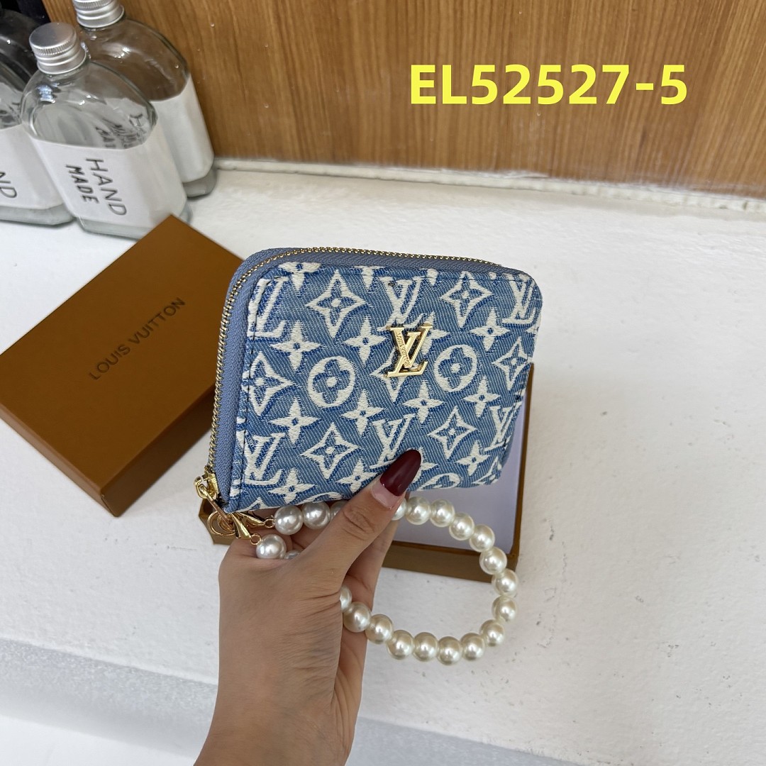 Louis Vuitton Zippy Wallet Monogram Denim · EL52527 — תמונה 6