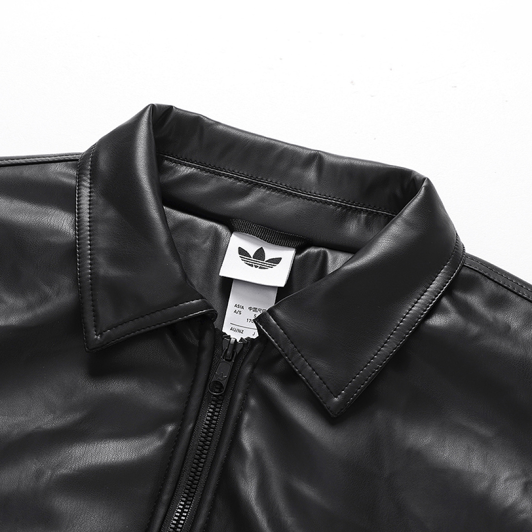 Adidas Santiago Pleather Jacket · LA7525 — תמונה 11