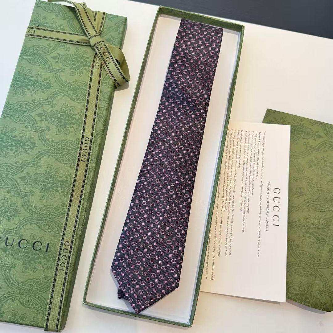 Gucci GG Silk Jacquard Tie · WG60574 — תמונה 8