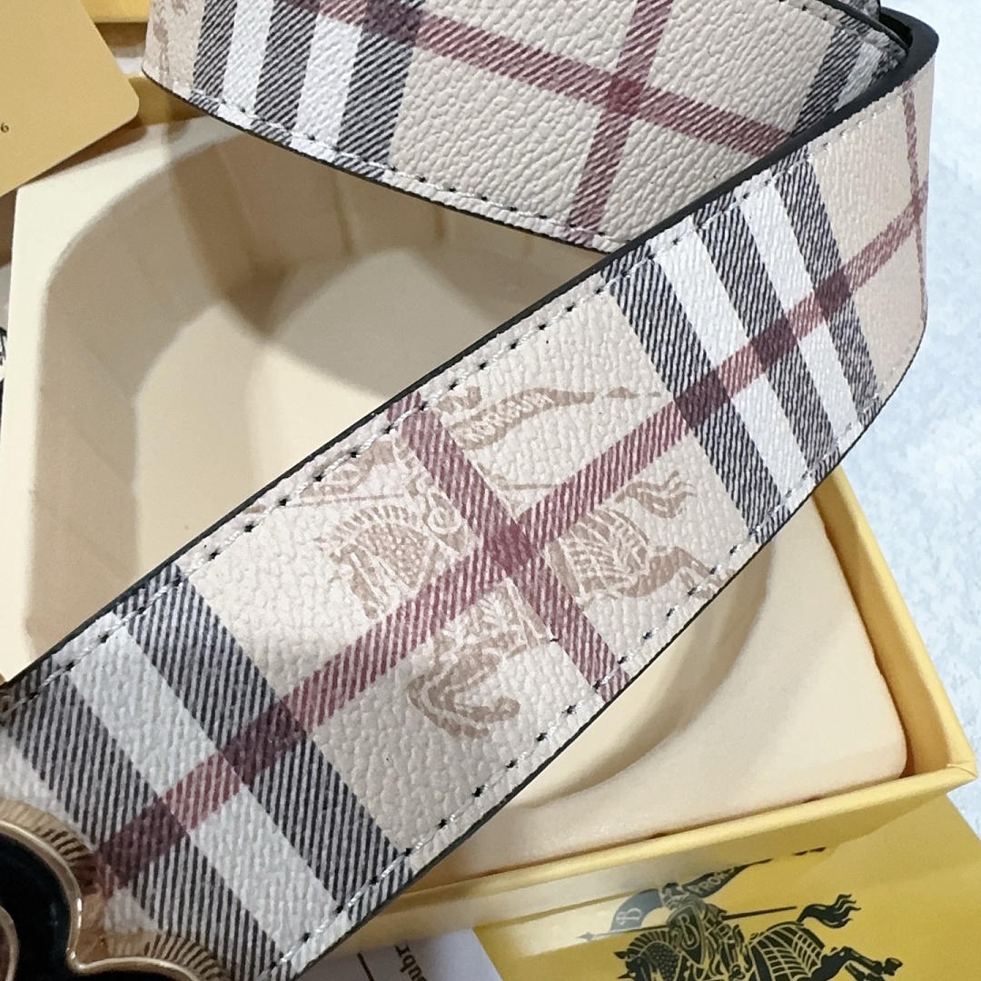 Burberry TB Check Reversible Belt · EB0814 — תמונה 16