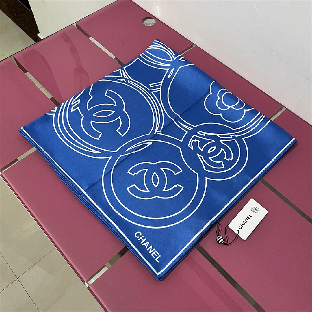 Chanel Square scarf Silk twill · SC45874 — תמונה 9