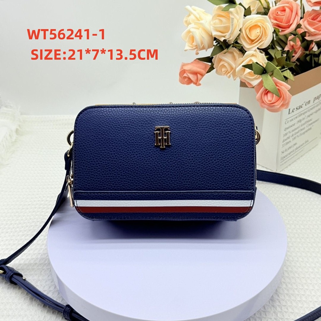 Tommy Hilfiger Signature Stripe Crossbody Bag · WT56241 — תמונה 3