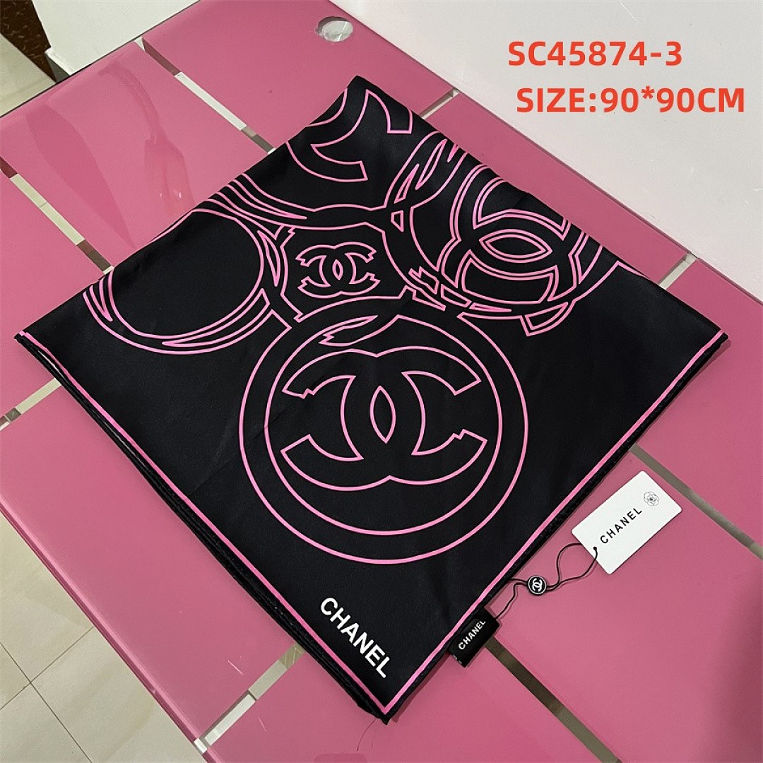 Chanel Square scarf Silk twill · SC45874 — תמונה 2