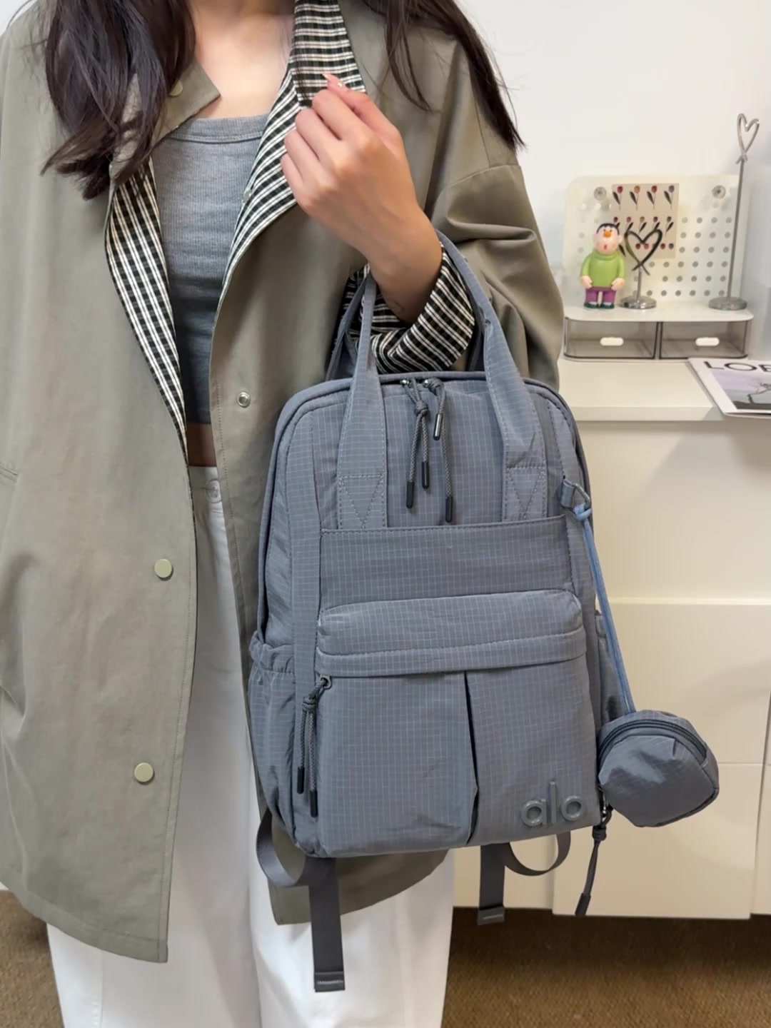 ALO Pastel Cloud Travel Backpack · WA15843 — תמונה 29