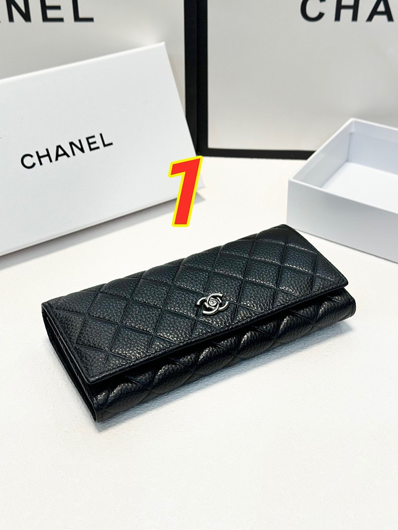 Chanel Caviar Quilted Long Flap Wallet · 5431