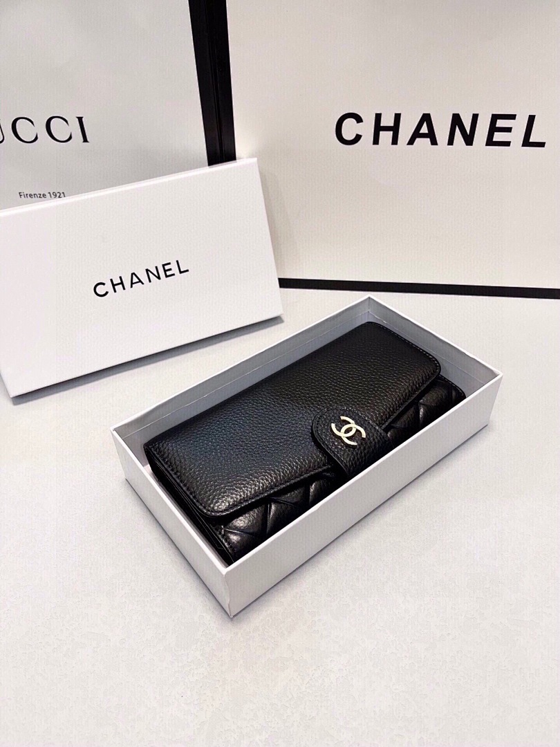 Chanel Caviar Quilted Long Flap Wallet · 5431 — תמונה 22