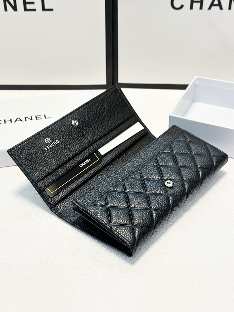 Chanel Caviar Quilted Long Flap Wallet · 5431 — תמונה 11