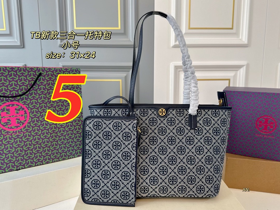 Tory Burch T Monogram Small Zip Tote · 5195