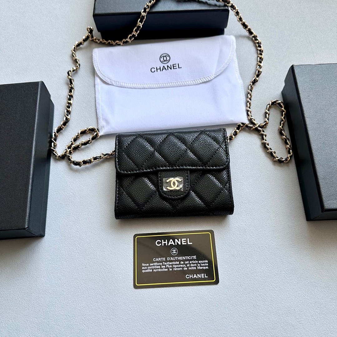 Chanel Classic small flap wallet on · 5456 — תמונה 2