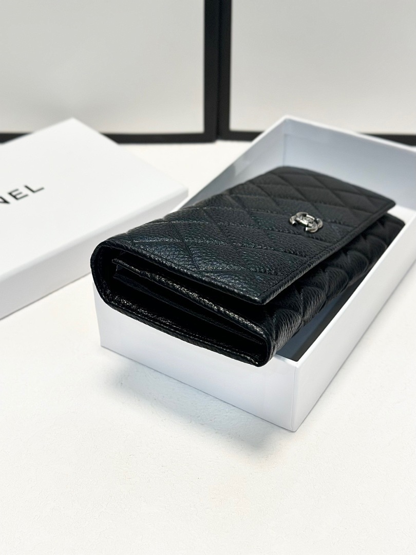 Chanel Caviar Quilted Long Flap Wallet · 5431 — תמונה 15