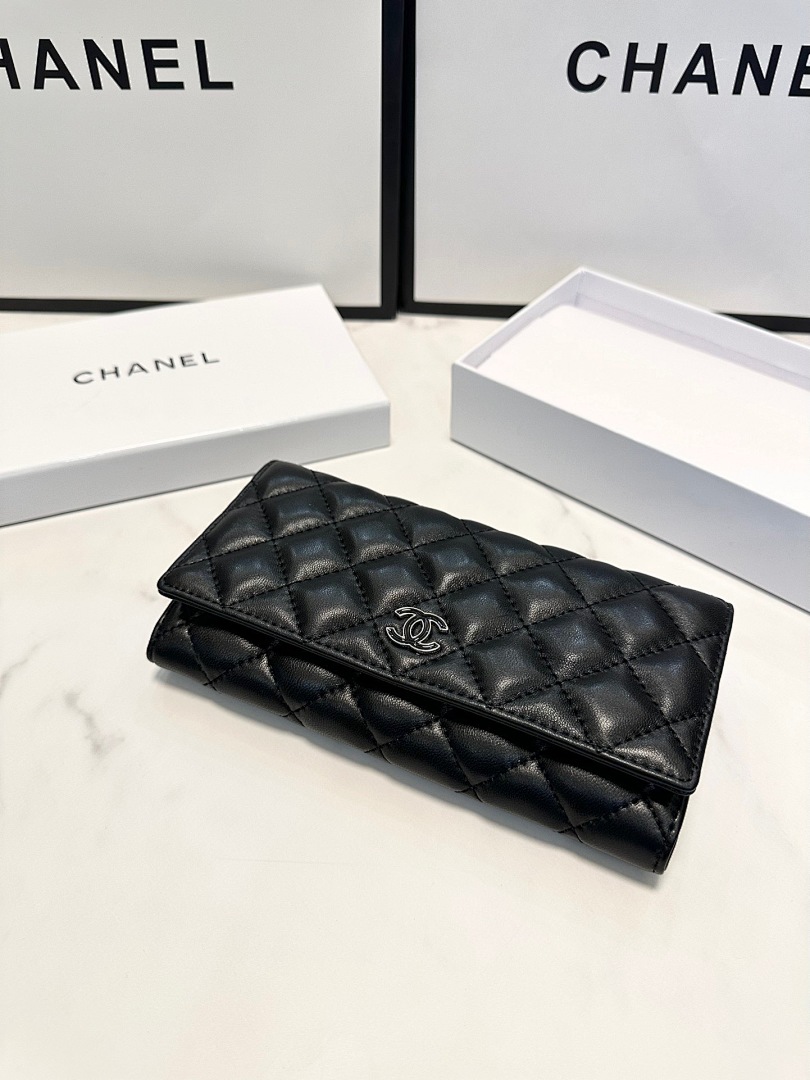 Chanel Caviar Quilted Long Flap Wallet · 5431 — תמונה 5