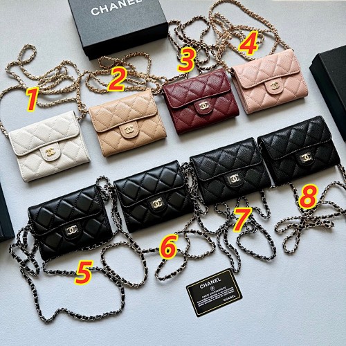 Chanel Classic small flap wallet on · 5456