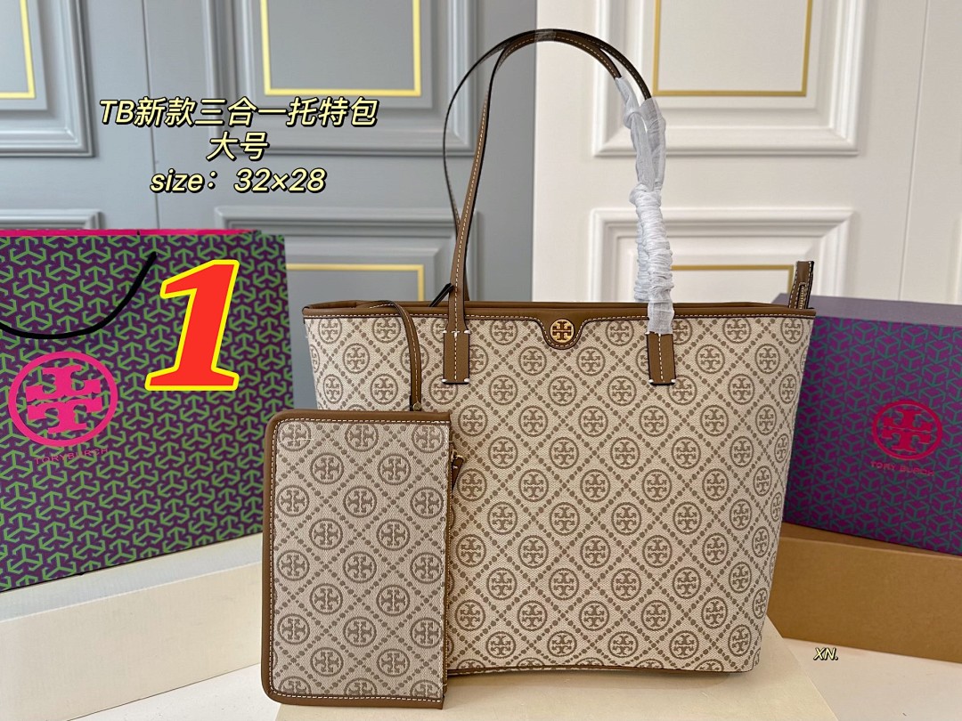 Tory Burch T Monogram Small Zip Tote · 5195 — תמונה 6