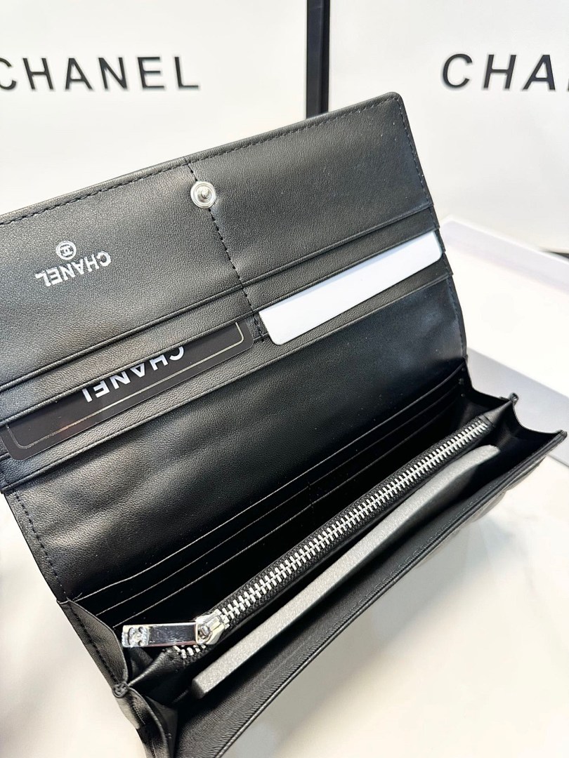 Chanel Caviar Quilted Long Flap Wallet · 5431 — תמונה 6