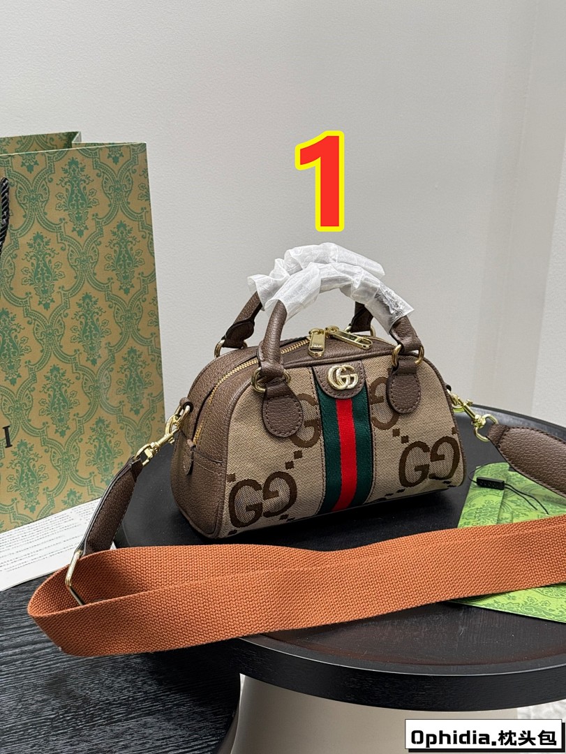 Gucci Ophidia Mini Boston Bag · 6308