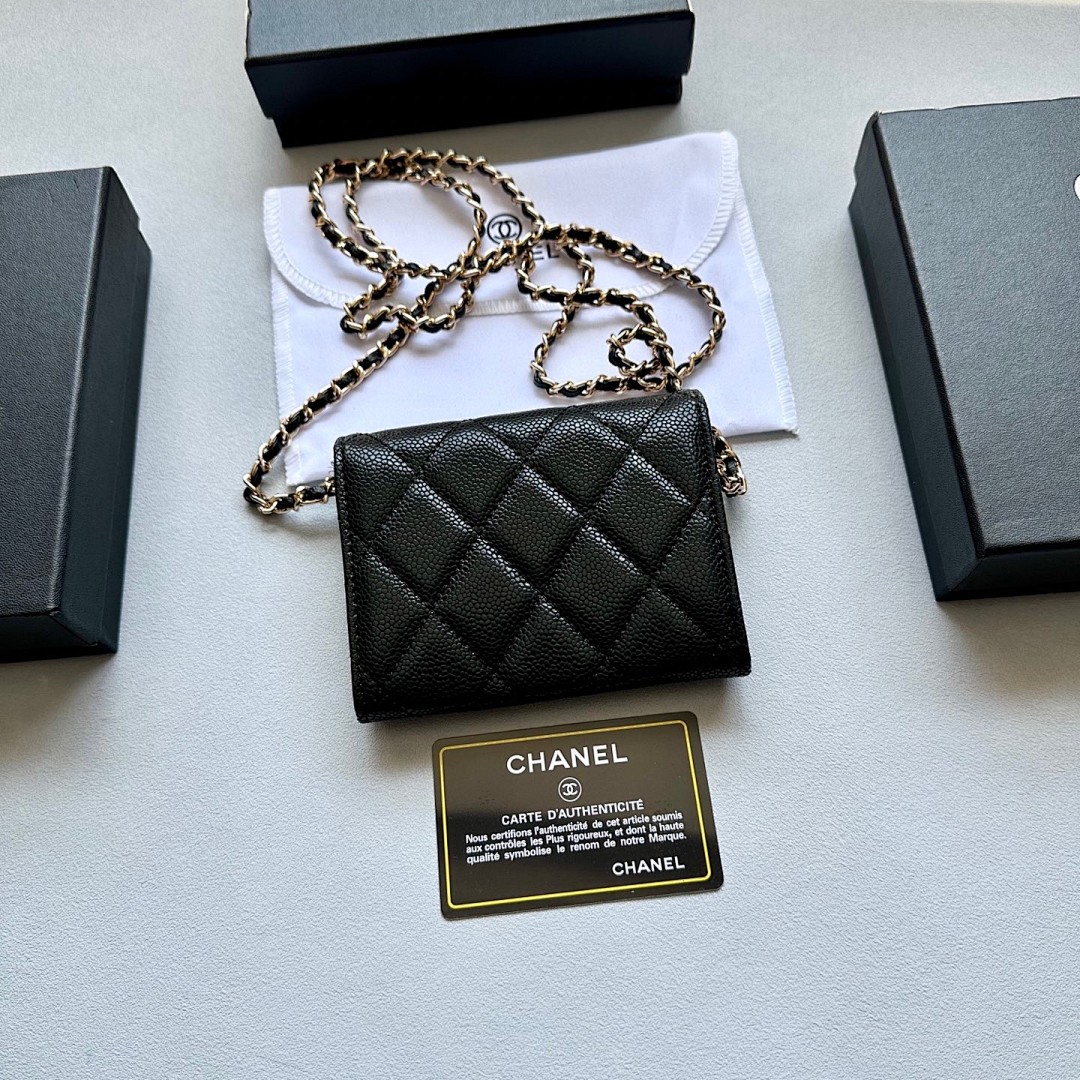 Chanel Classic small flap wallet on · 5456 — תמונה 3