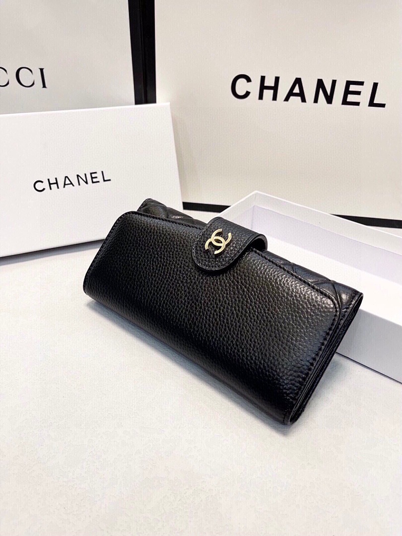Chanel Caviar Quilted Long Flap Wallet · 5431 — תמונה 19