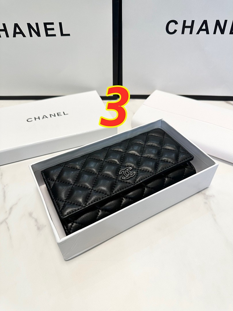 Chanel Caviar Quilted Long Flap Wallet · 5431 — תמונה 3