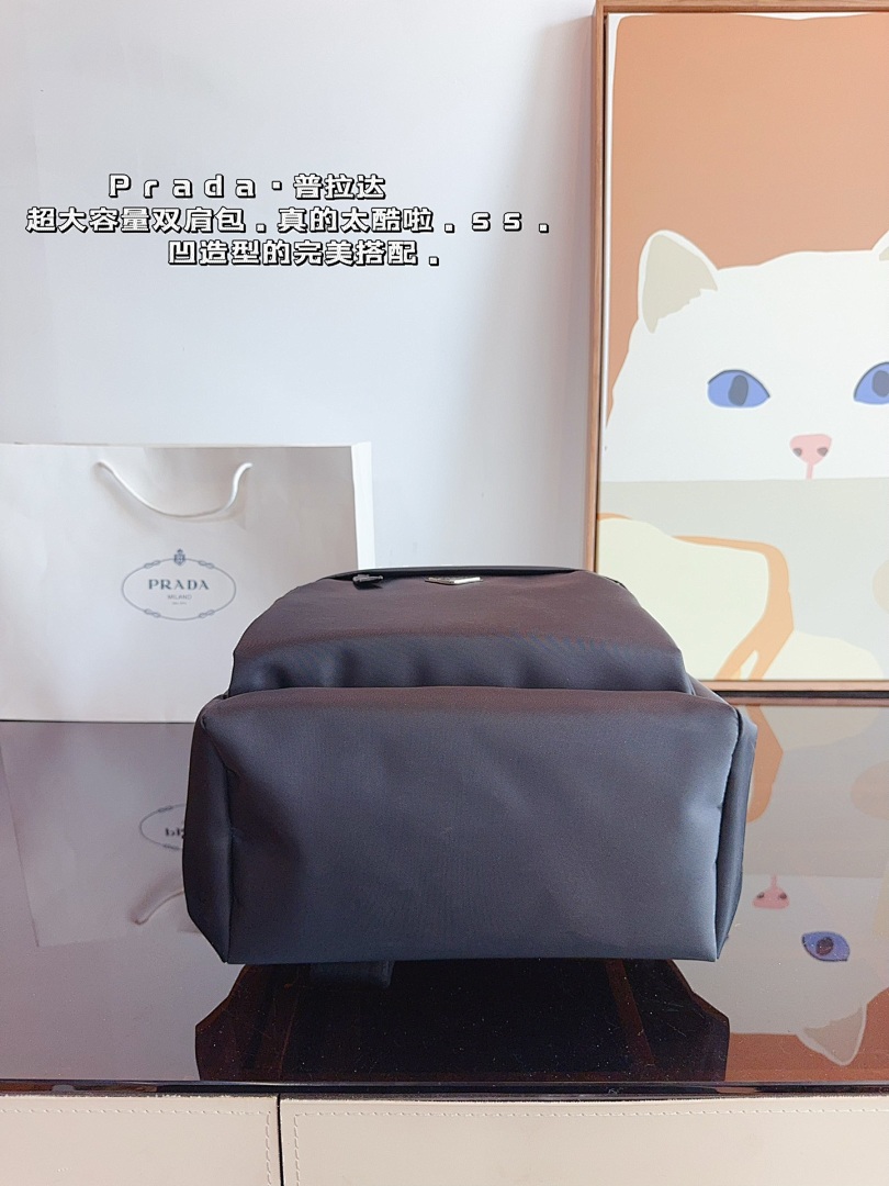 Prada Re-Nylon And Saffiano Leather Backpack · 4999 — תמונה 11