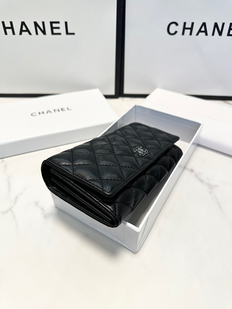 Chanel Caviar Quilted Long Flap Wallet · 5431 — תמונה 7