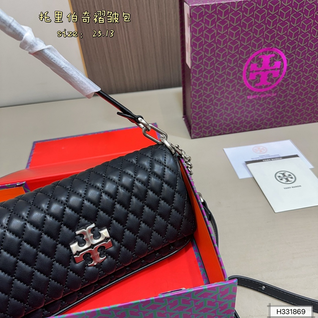 Tory Burch Kira Ruched Small Convertible Shoulder · 5662 — תמונה 2